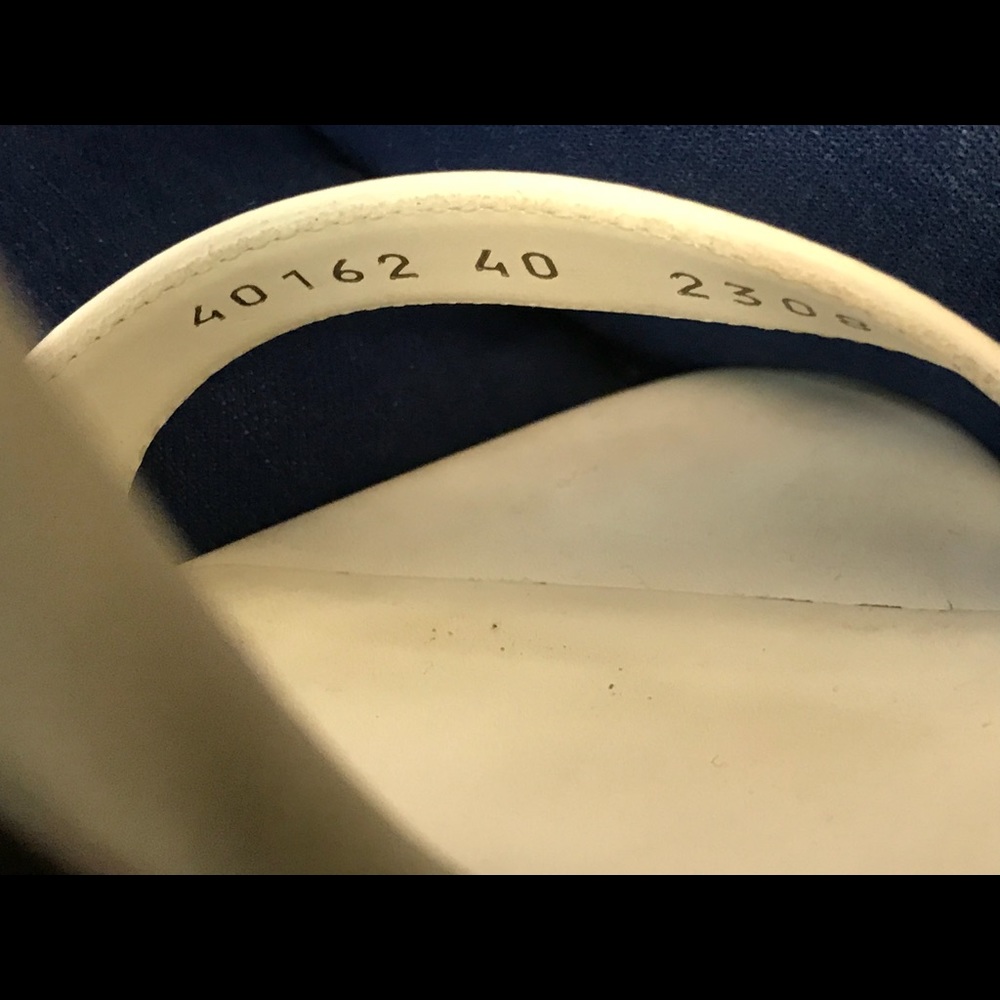 Authentic Giuseppe Zanotti Bianco GoldLink Sandals - Picture 7 of 8